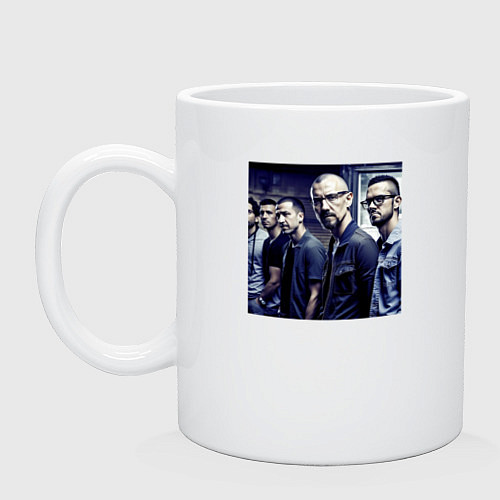 Кружка Linkin Park - музыкальная группа / Белый – фото 1