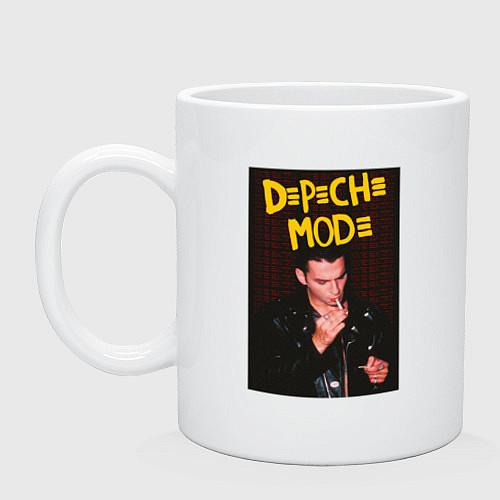 Кружка Depeche Mode Dave / Белый – фото 1