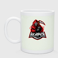 Кружка керамическая Reaper, цвет: фосфор