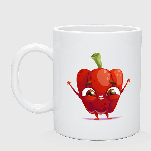 Кружка Милый перчик / Белый – фото 1