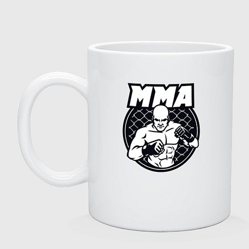 Кружка Warrior MMA / Белый – фото 1