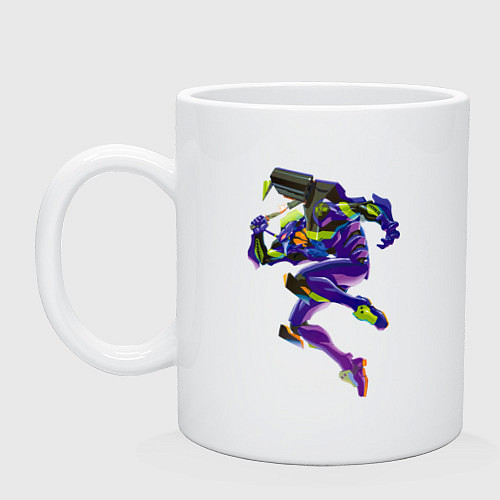 Кружка Био-робот евангелион 01 / Белый – фото 1