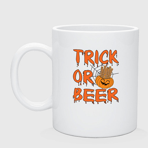 Кружка Trick or beer / Белый – фото 1