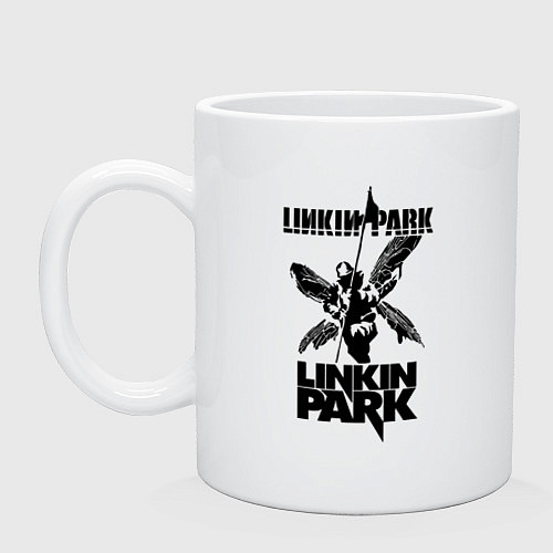 Кружка LP - hybrid theory / Белый – фото 1