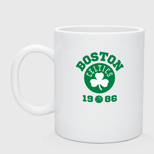 Кружка Boston Celtics 1986 / Белый – фото 1