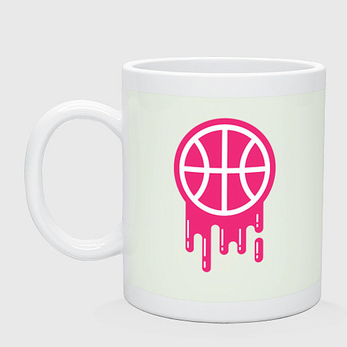 Кружка Pink basketball / Фосфор – фото 1