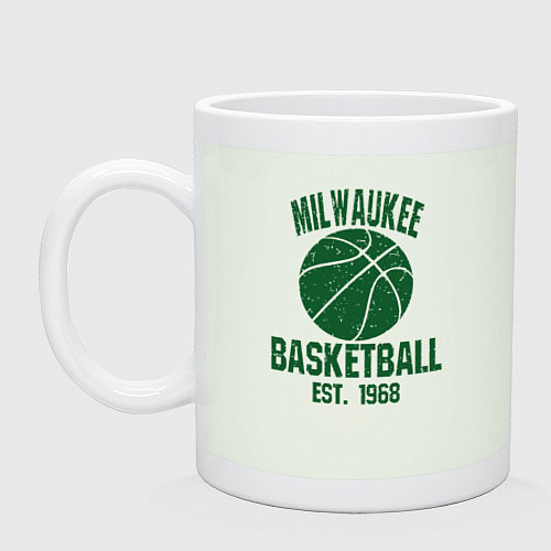 Кружка Milwaukee basketball 1968 / Фосфор – фото 1