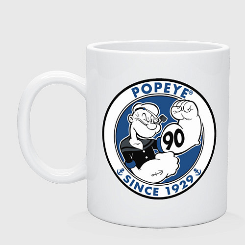 Кружка Popeye since / Белый – фото 1