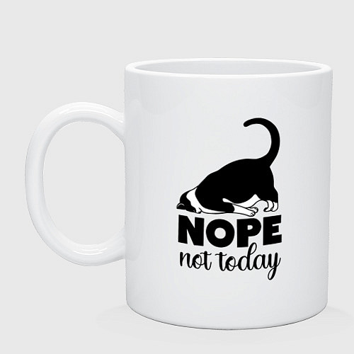 Кружка Nope - not today / Белый – фото 1