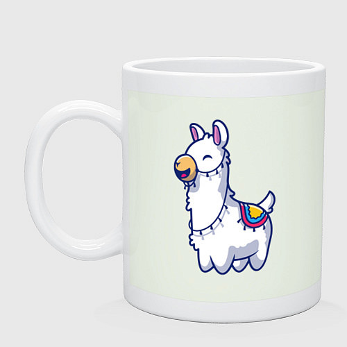 Кружка Весёлая альпака / Фосфор – фото 1