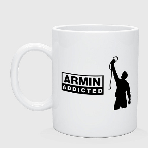 Кружка Armin addicted / Белый – фото 1