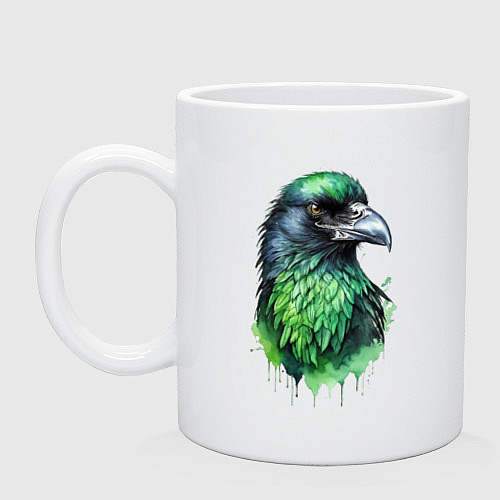 Кружка Мудрость ворона / Белый – фото 1