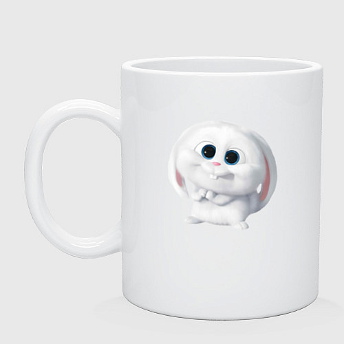 Кружка Кролик Снежок / Белый – фото 1