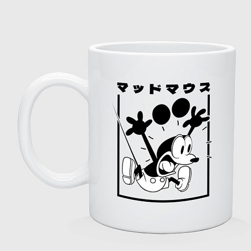 Кружка Crazy Mickey / Белый – фото 1