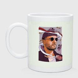 Кружка керамическая Киллер, цвет: фосфор