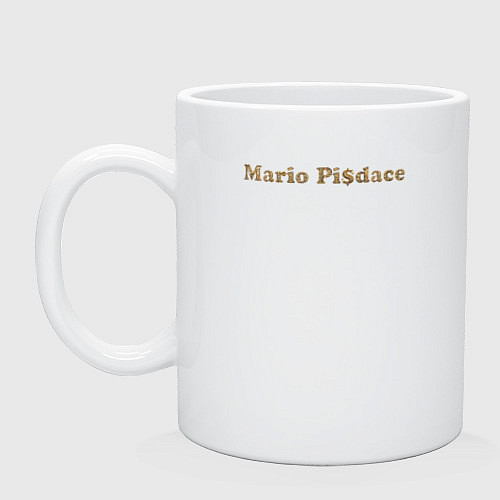 Кружка Mario Pisdace / Белый – фото 1