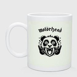 Кружка керамическая Motorhead - rock panda, цвет: фосфор