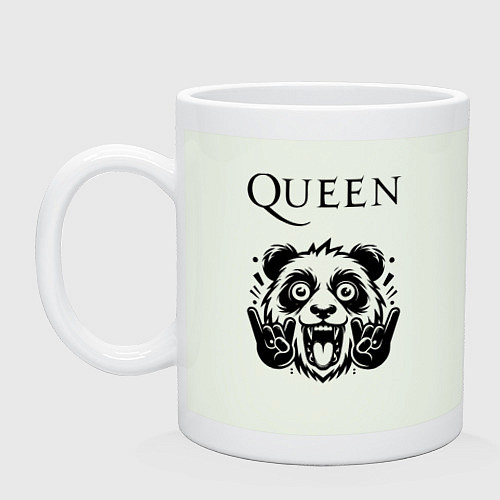 Кружка Queen - rock panda / Фосфор – фото 1