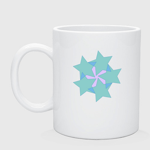 Кружка Совмещенные звезды / Белый – фото 1
