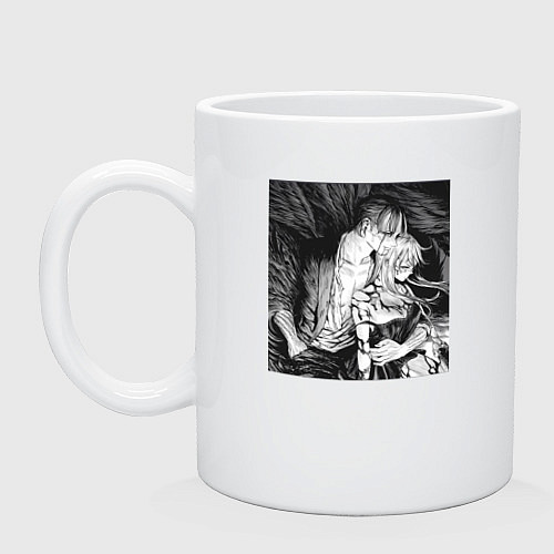 Кружка Ашаф ворон / Белый – фото 1