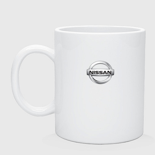 Кружка Nissan brend / Белый – фото 1