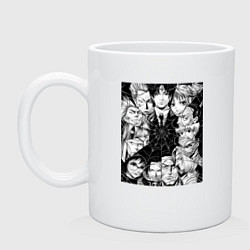 Кружка керамическая Охотник х Охотник Хролло Люцильфер, цвет: белый