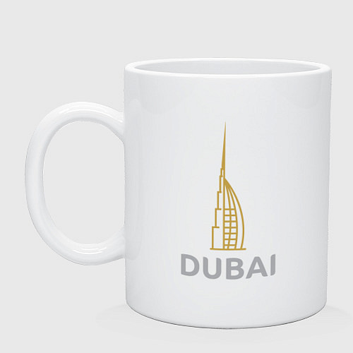Кружка Дубай парус / Белый – фото 1