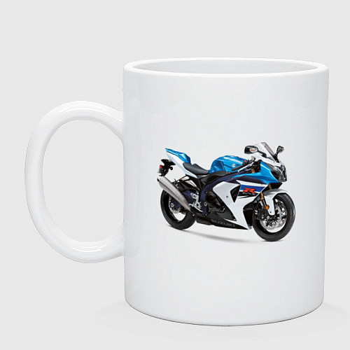 Кружка Крутой спортивный мотоцикл / Белый – фото 1