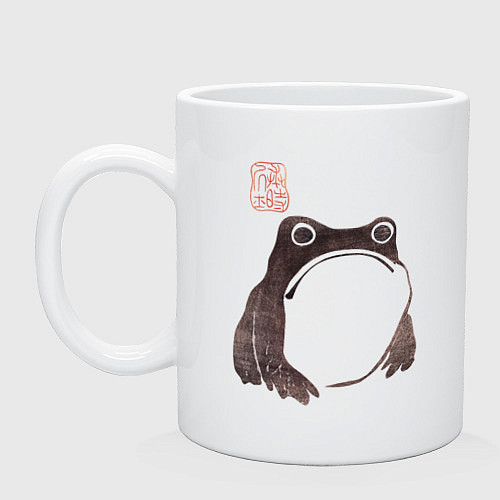 Кружка Жаба - Мацумото Ходжи / Белый – фото 1