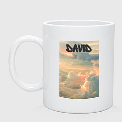 Кружка David облака