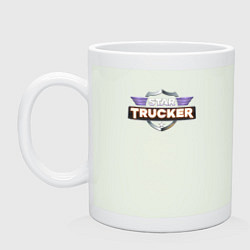 Кружка керамическая Star Trucker, цвет: фосфор