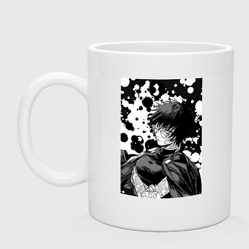 Кружка Магическая битва Маки Дзэнин манга / Белый – фото 1