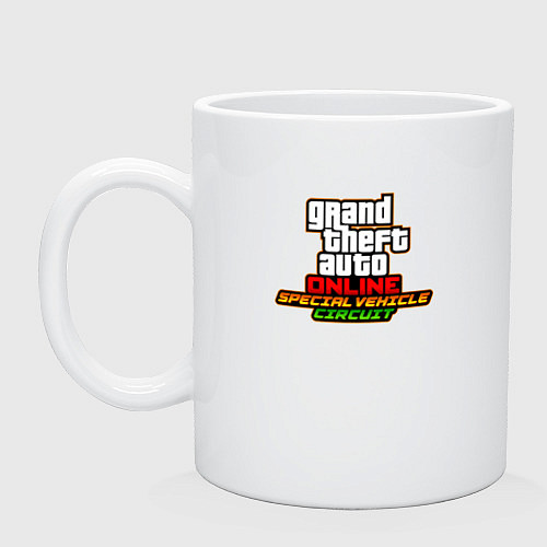 Кружка ГТА онлайн лого / Белый – фото 1