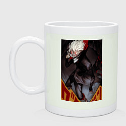 Кружка керамическая Дандадан: Кэн Такакура, цвет: фосфор