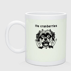 Кружка керамическая The Cranberries - rock dog, цвет: фосфор