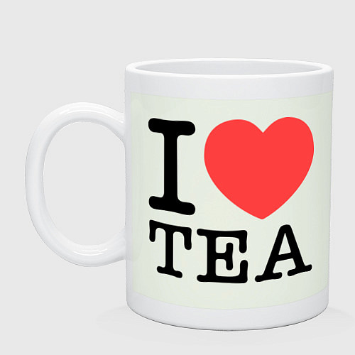 Кружка I love tea / Фосфор – фото 1