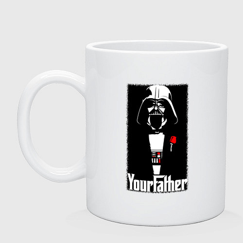 Кружка Крёстный отец Дарт Вейдер / Белый – фото 1