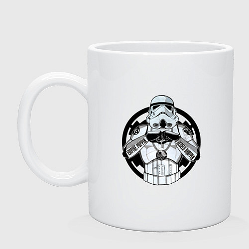 Кружка Империя победит повстанцы падут / Белый – фото 1