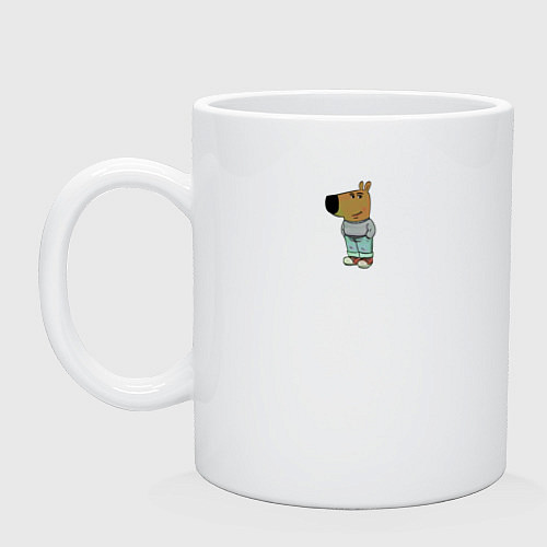 Кружка Просто чилловый парень мем / Белый – фото 1