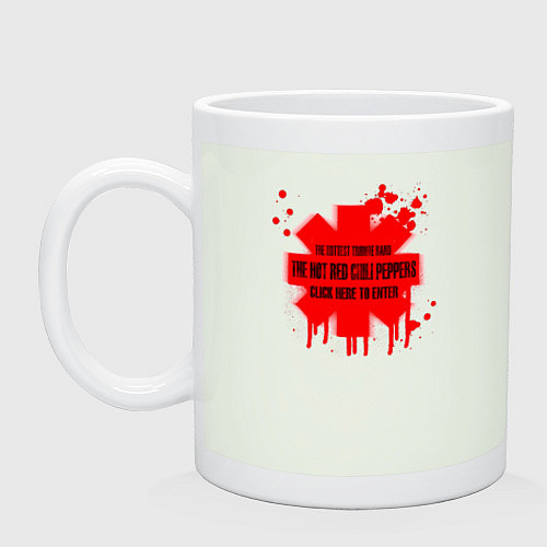 Кружка Red Hot Chili Peppers rock / Фосфор – фото 1