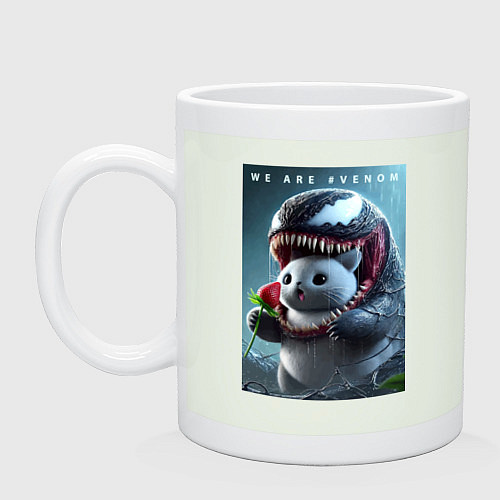 Кружка Kitten-Venom meme / Фосфор – фото 1