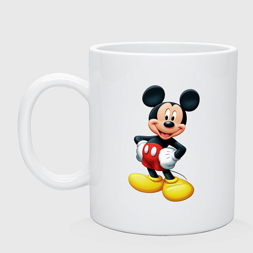 Кружка Микки - мышь / Белый – фото 1