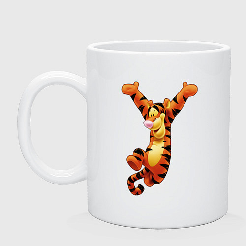 Кружка Винни пух - Тигруля / Белый – фото 1