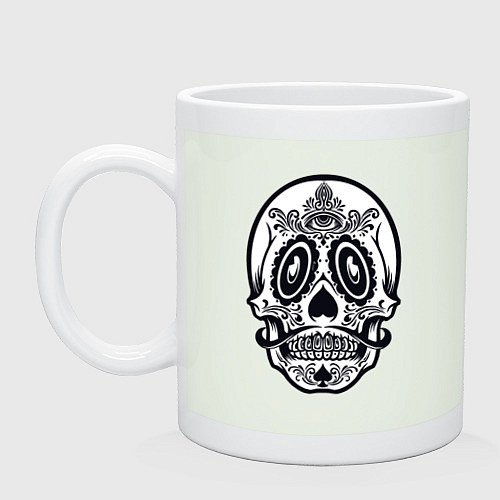 Кружка Skull Mexico / Фосфор – фото 1