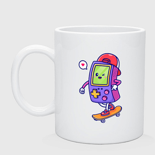 Кружка Tetris skater / Белый – фото 1