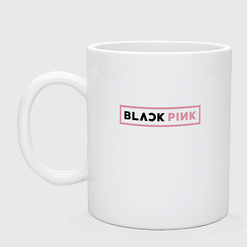 Кружка Blackpink - emblem of group of South Korea / Белый – фото 1