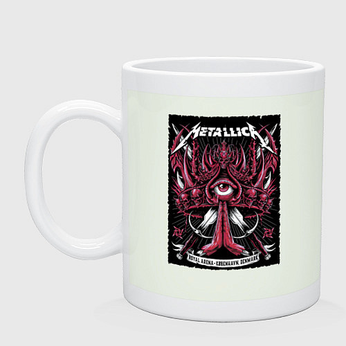 Кружка Metallica - royal arena Denmark / Фосфор – фото 1