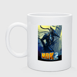 Кружка керамическая MDK - Kurt, цвет: белый