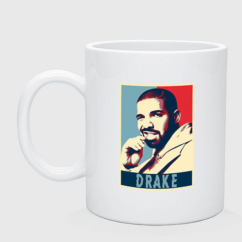 Кружка Drake obey / Белый – фото 1