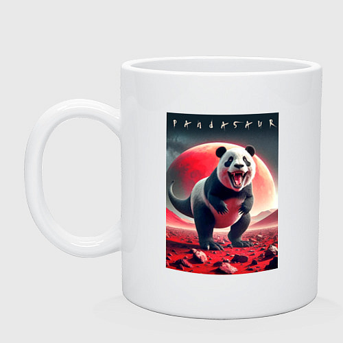 Кружка Пандазавр - мем / Белый – фото 1